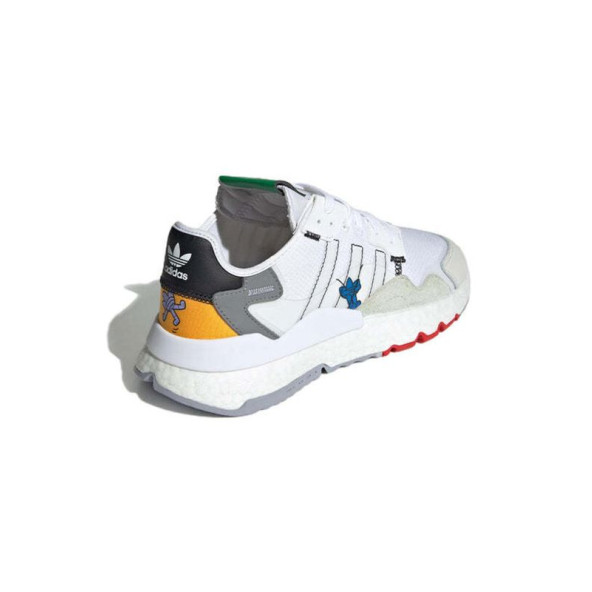 adidas Nite Jogger Beyaz Erkek Spor Ayakkabı HP9113 - 5