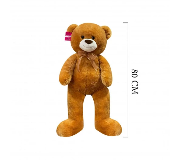 Salaş Ayı 80 Cm Kahverengi Pelüş Ayı ürün görseli