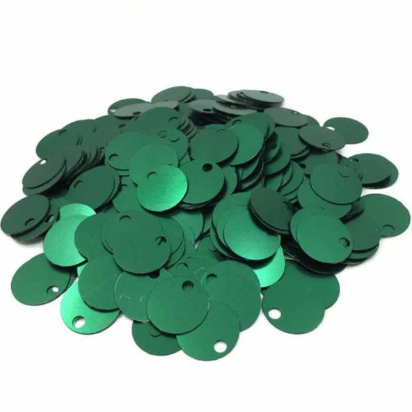 Çanta Ve Supla Pulu 20 Mm ( 25 Gram ) Yeşil