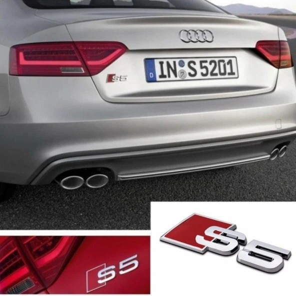 Audi S5 Krom Bagaj Arma