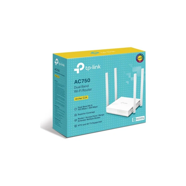 Tp-Link AC750 Mbps Dual-Band Kablosuz Access Point/Menzil Genişletici/Router - 4