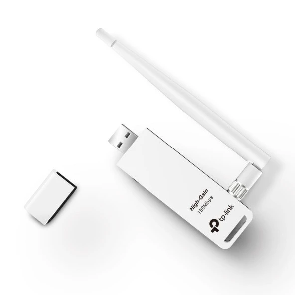 Tp-Link 150 Mbps Antenli Kablosuz USB Adaptör - Resim 3