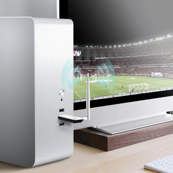 Tp-Link 150 Mbps Antenli Kablosuz USB Adaptör - Resim 7