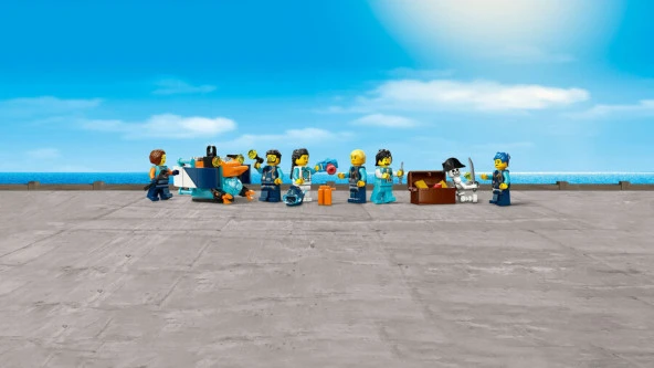 LEGO-60379 City Derin Deniz Keşif Denizaltısı - 5