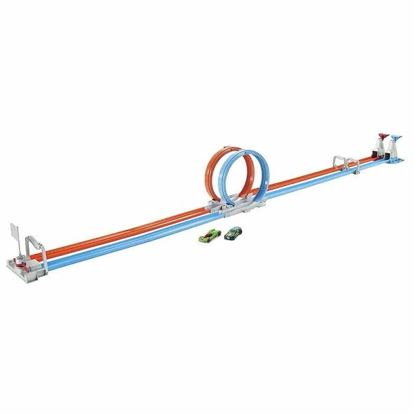 Hot Wheels® Çift Çemberde Depar Pist Seti GFH85 - Resim 6