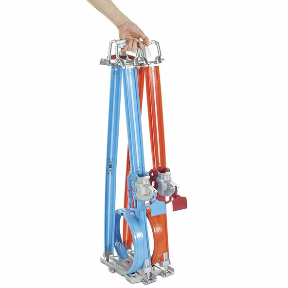 Hot Wheels® Çift Çemberde Depar Pist Seti GFH85 - Resim 4