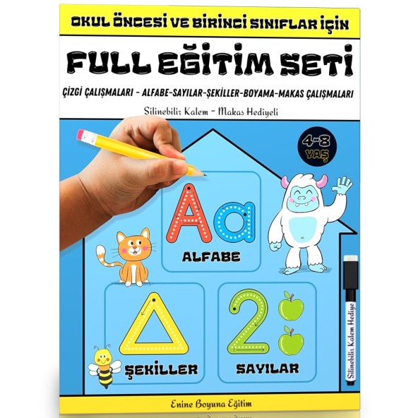 Okul Öncesi ve Birinci Sınıflar İçin Full Eğitim Seti ürün görseli 1