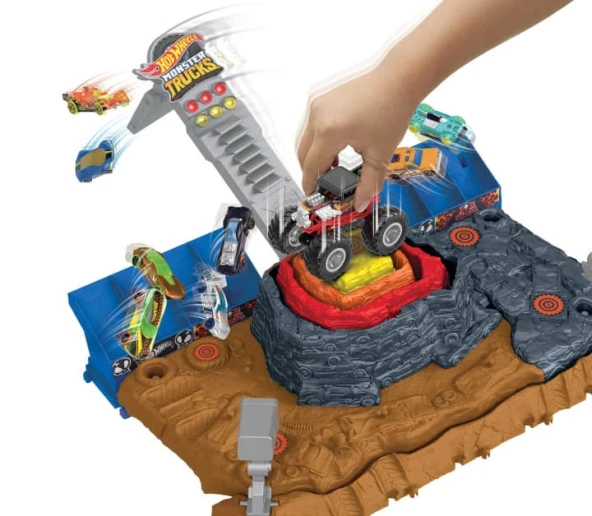 Hot Wheels Monster Trucks Muhteşem Çarpışma Arenası™ HNB96 - 4