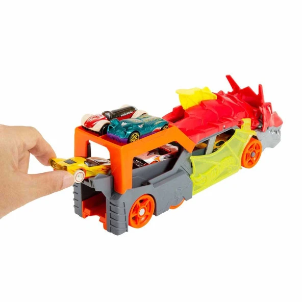 Hot Wheels® Fırlatıcı ve Taşıyıcı Ejderha GTK42 - Resim 5