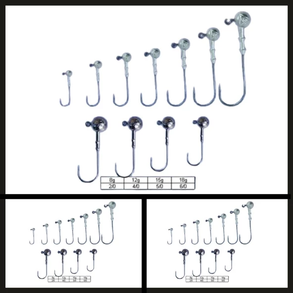 Uyguna-Yakala 3 Adet 15 Gr. 07/0 Gamakatsu Zoka-ALA.020 ürün görseli