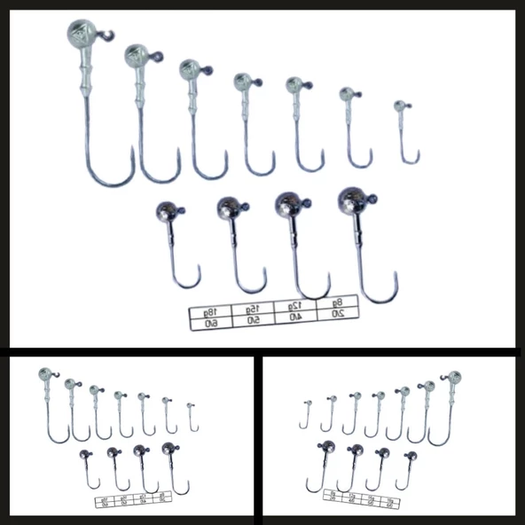 Uyguna-Yakala 3 Adet 15 Gr. 07/0 Gamakatsu Zoka-ALA.020 - Resim 2