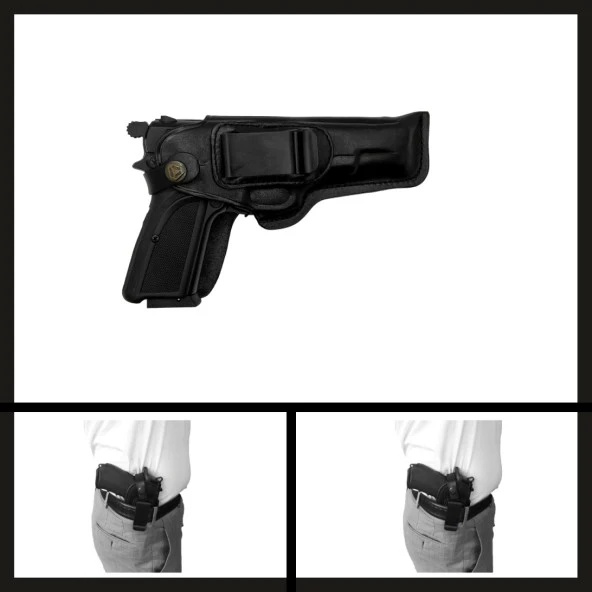 Uyguna-Yakala Kırıkkale Savage Muhtar Tabanca Kılıfı-VAK.422