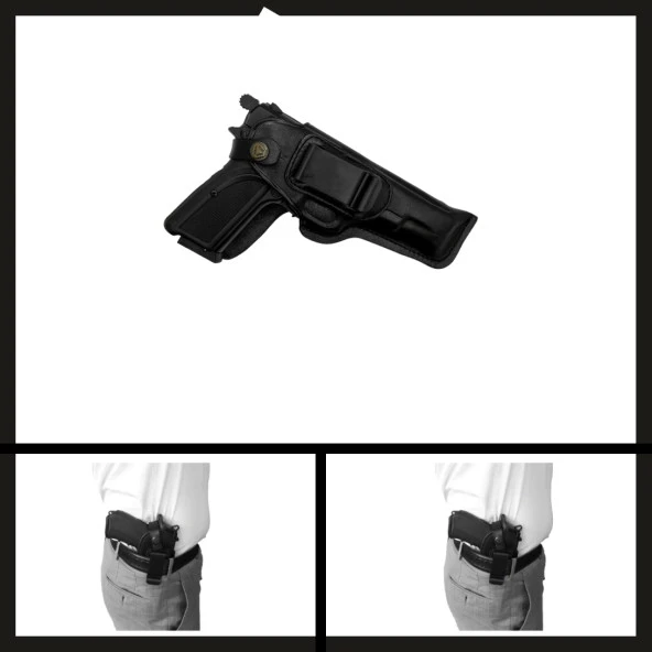 Uyguna-Yakala Kırıkkale Savage Muhtar Tabanca Kılıfı-VAK.422 - 2