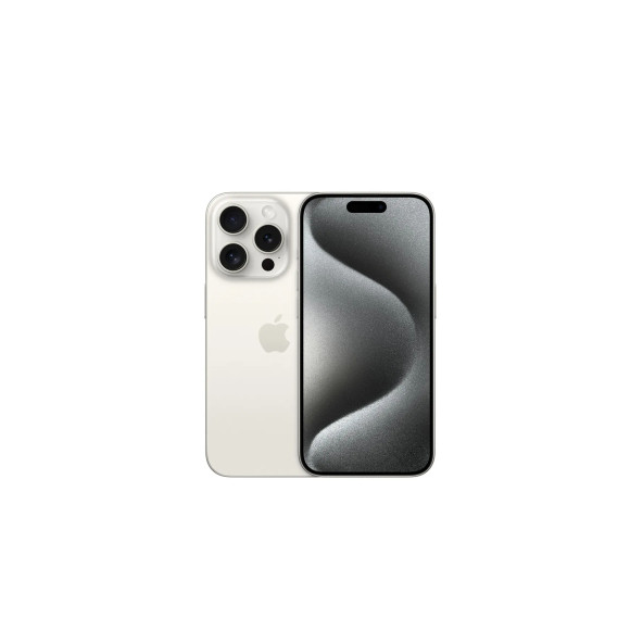 Apple iPhone 15 Pro 256 GB Beyaz Titanyum (İthalatçı Garantili) - 1