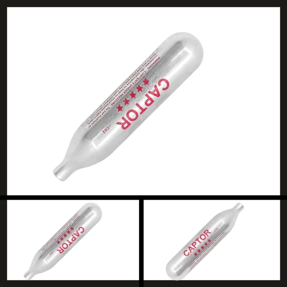 Uyguna-Yakala 12 Gr Co2  Captor Airsoft Tüpü-VAK.365 - 2