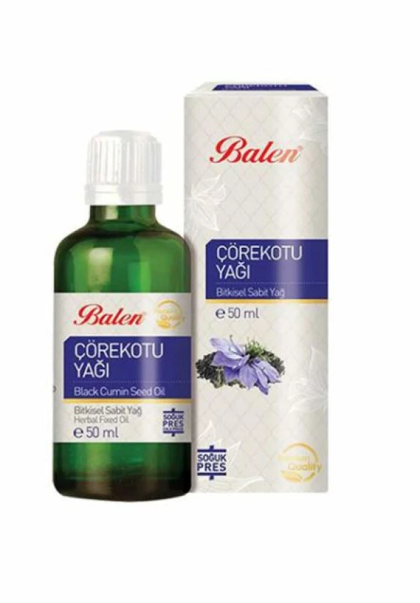 Balen Çörekotu Yağı 50 ML(Soğuk Pres - Yerli Çörekotu) ürün görseli