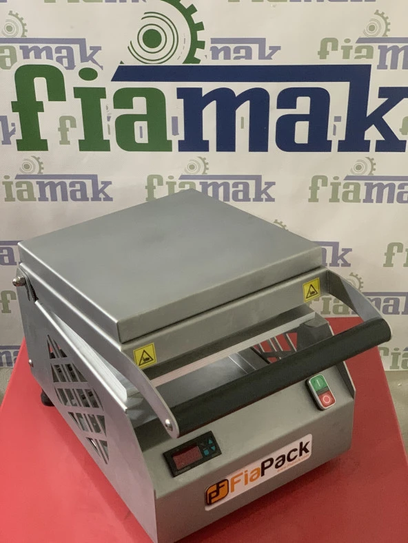 Fiapack Catering Yemek Paketleme Makinesi (3 bölmeli) Tabak Kapatma Makinesi - Kase Kapatma Makinesi - 7