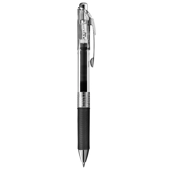 Pentel "INFREE"  0.7mm Basmalı Jel Kalem Siyah / BL77TLE-AX