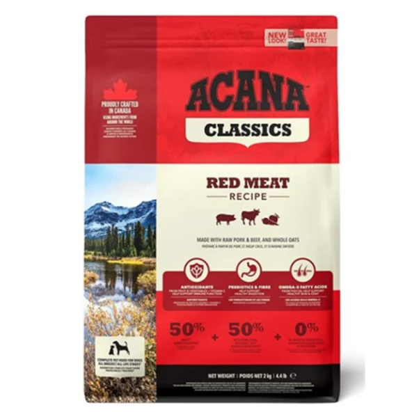 Acana Classic Red Meat 9,7 Kg Kuzulu Sığırlı Düşük Tahıllı Köpek Maması