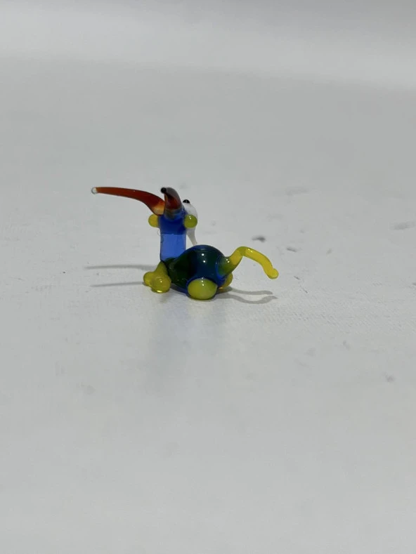 El Yapımı Mini Murano Cam Keçi Biblo A169-03 - 4