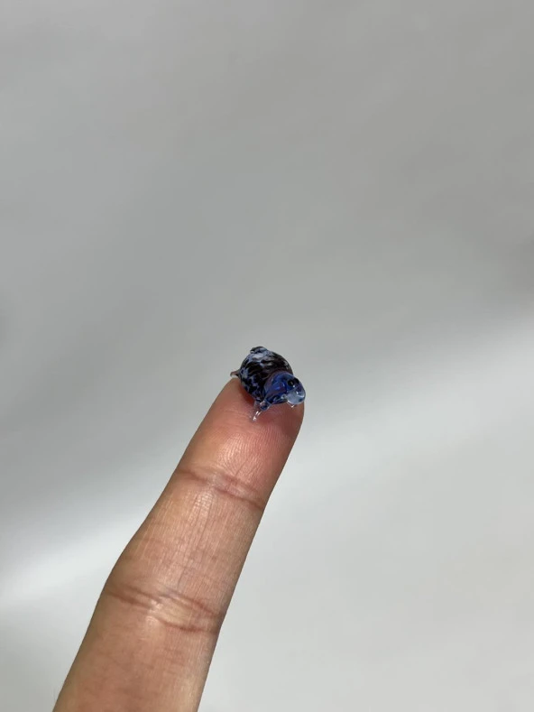 El Yapımı Mini Murano Cam Koyun Biblo A169-08 - Resim 4