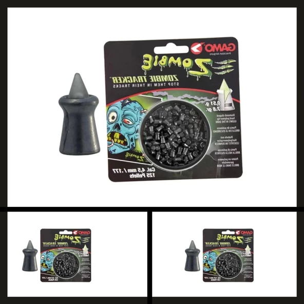 Uyguna-Yakala 125 Adet Gamo Zombie 4.5 Mm Havalı Saçma-SAÇ.047 - 2