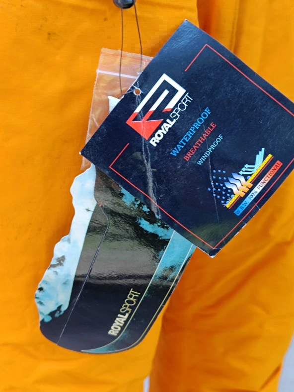 Royaltech Tbp357 Kadın Turuncu Kayak Pantolon S Beden - 6