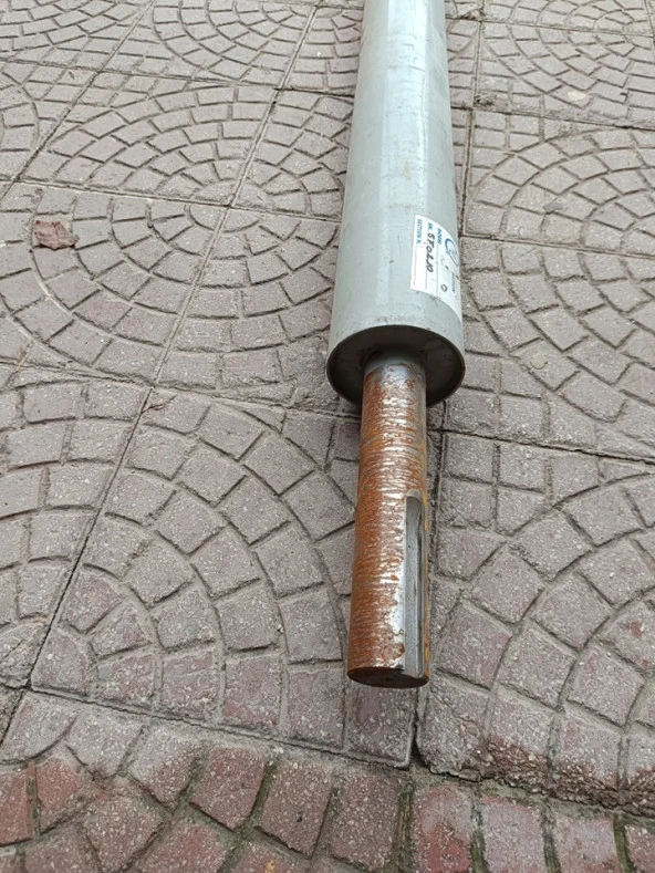 Trihelisel Metal Silindir 230x14cm - Resim 4