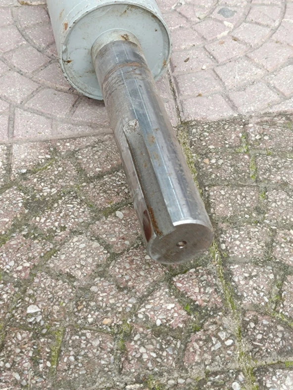 Trihelisel Metal Silindir 230x14cm - Resim 7