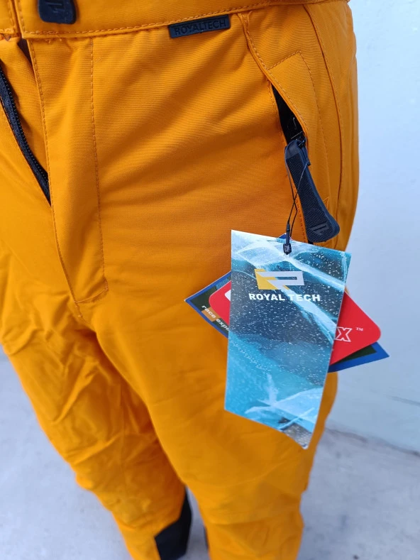 Royaltech Tbp354 Kadın Turuncu Kayak Pantolon M Beden - 11