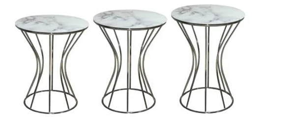 Brc 13391 Zigon KUM SAAT Düz SİYAH Temper cam Metal Çelik PLATİN Kaplama El Yapım - 3