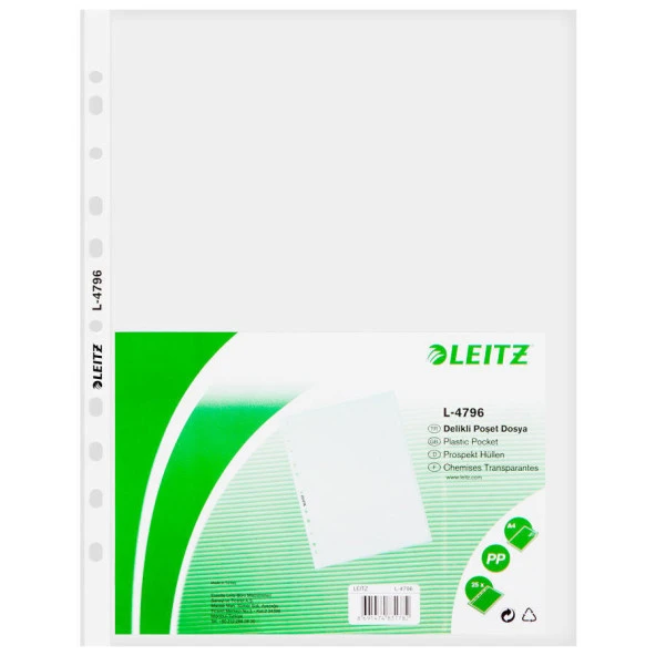 LEITZ 4796 POŞET DOSYA (100 LÜ PAKET)