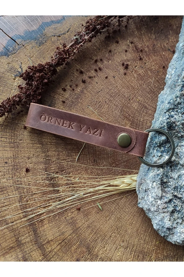 El Yapımı Deri Anahtarlık - 2