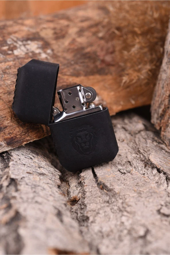 El Yapımı Deri Zippo Çakmak - 3