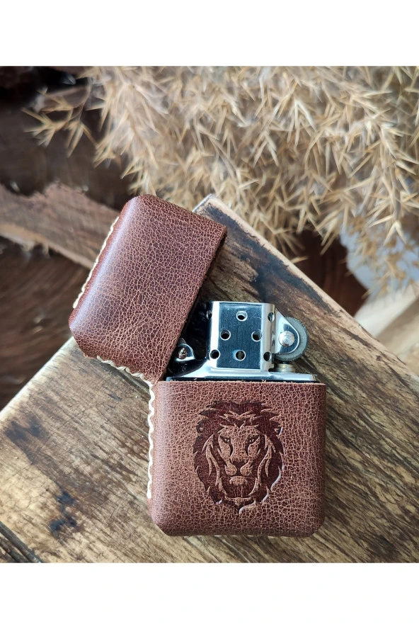 El Yapımı Hakiki Deri Çakmak - 2