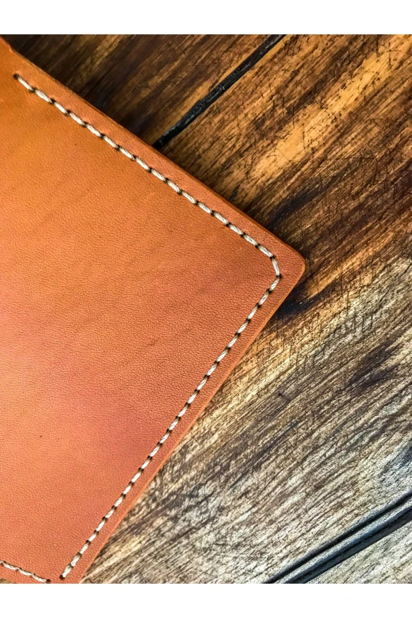 El Yapımı Hakiki Deri Klasik Cüzdan - 5