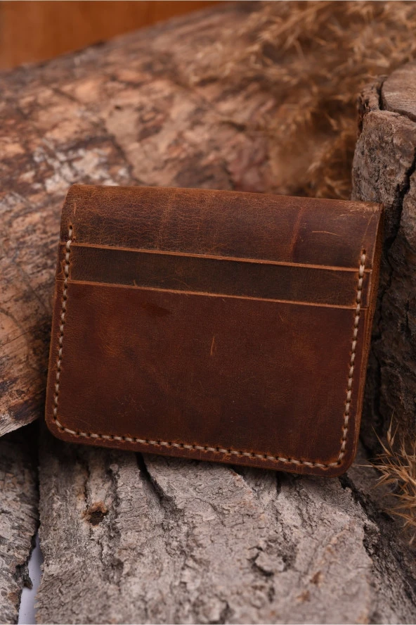 El Yapımı Hakiki Deri Cüzdan - 2