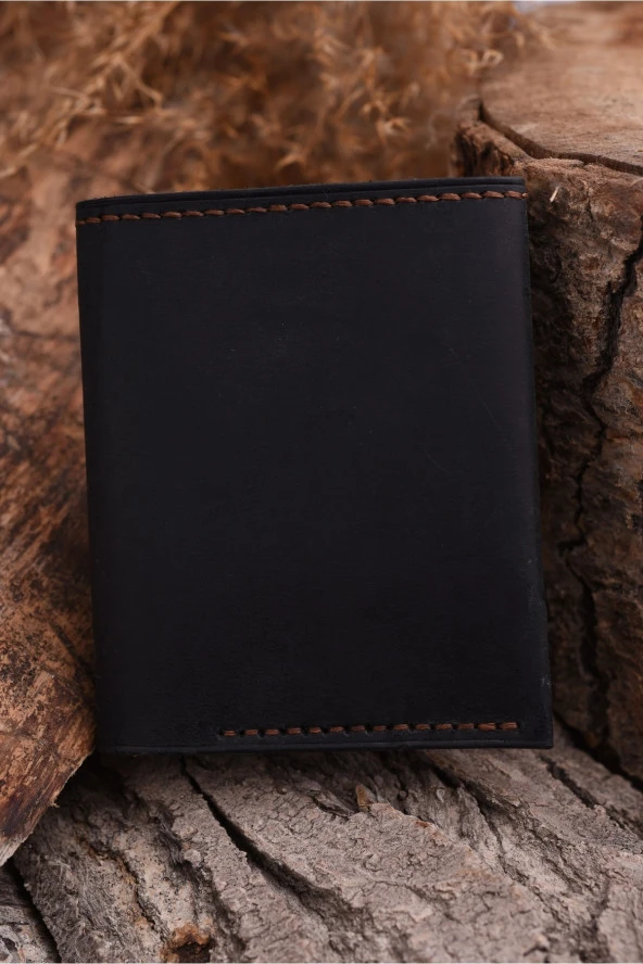 El Yapımı Hakiki Deri Cüzdan - 2
