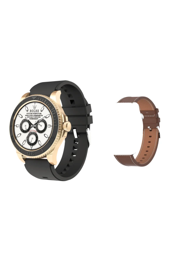 Huawei P50 Uyumlu Akıllı Saat Konuşma Özellikli Classic Model ürün görseli