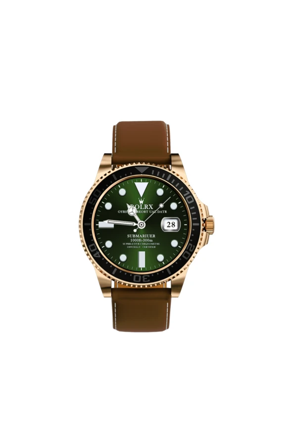 Xiaomi 11 Uyumlu Akıllı Saat Konuşma Özellikli Classic Model - Resim 2