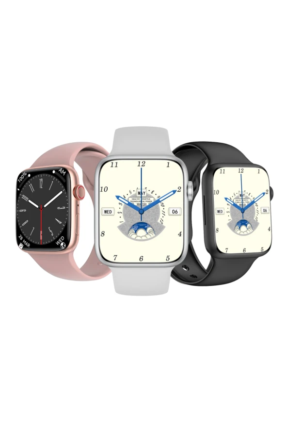 Apple iPhone 12 mini Uyumlu Akıllı Saat Kadınlar İçin Mini 41 MM - Resim 3