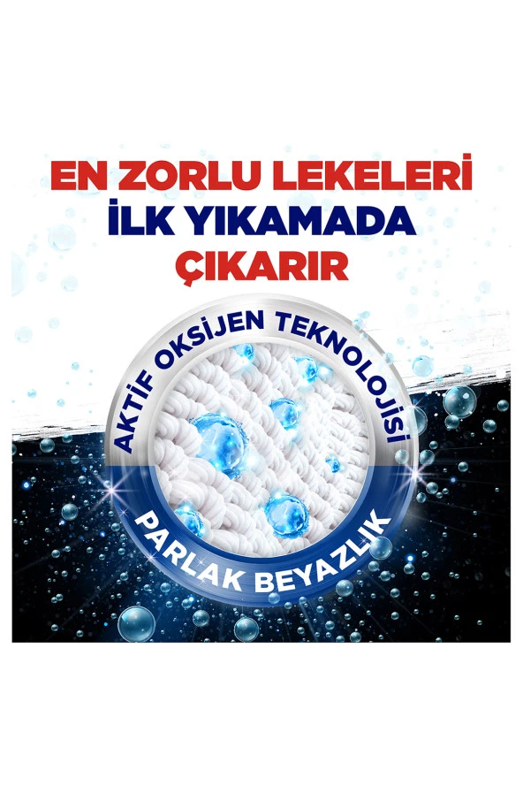 Omo Active Oxygen Etkili Toz Çamaşır Deterjanı Beyazlar Için Leke Çıkarıcı 6 Kg 2 adet - 5