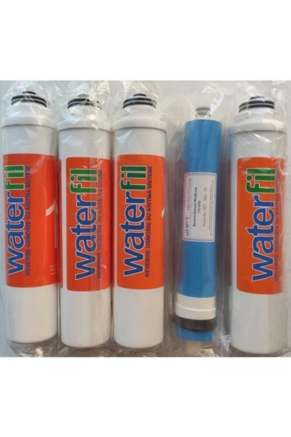 Waterlife Uyumlu Tak Çevir 5'li Filtre Takım - Resim 2