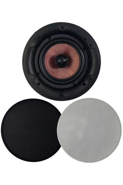 Hepa Merz HVX-170 PRO Alçıpan Tavan Hoparlörü 16 cm 170W 8 Ohm Siyah-Beyaz Kullanım - Resim 4