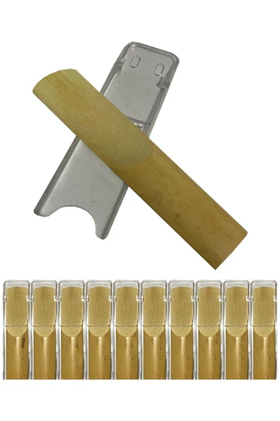 Midex BR-354A Alto Saksafon Kamışı 10'LU Paket ( NO:2.5 ) - Resim 2