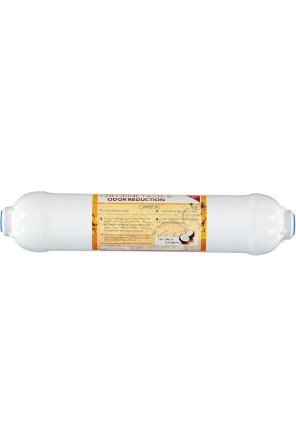 Su Arıtma Cihazları Için Inline Coconat Post Karbon Filtre