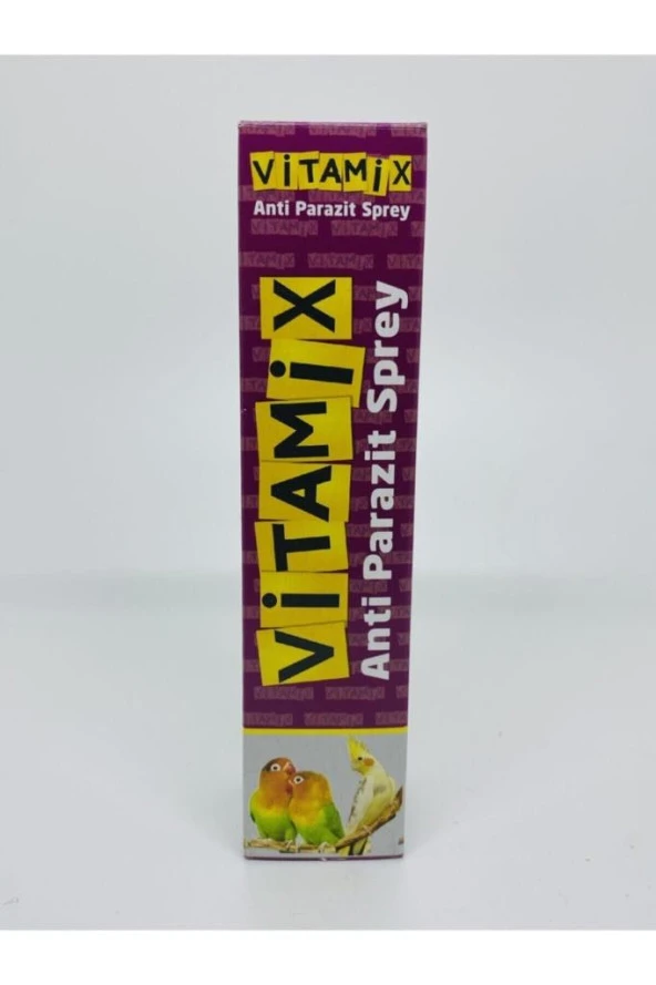 Vitamix Muhabbet Kuşu, Sultan Papağanı ve Tüm Kuşlar İçin Anti Parazit Sprey