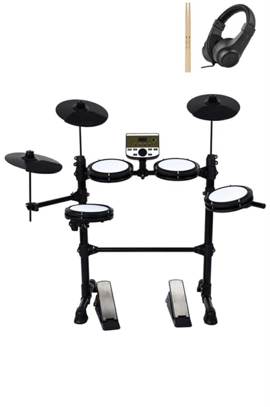 Midex DDX-110BT Profesyonel Dijital Davul Elektronik Bateri Bluetooth'lu (Kulaklık hediye) ürün görseli