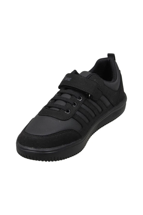 Çocuk Cırt Cırtlı Siyah Spor Ayakkabı 222-3522ft 100