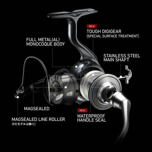 Daiwa Certate G 24 LT 3000 D Spin Olta Makinası - Resim 5